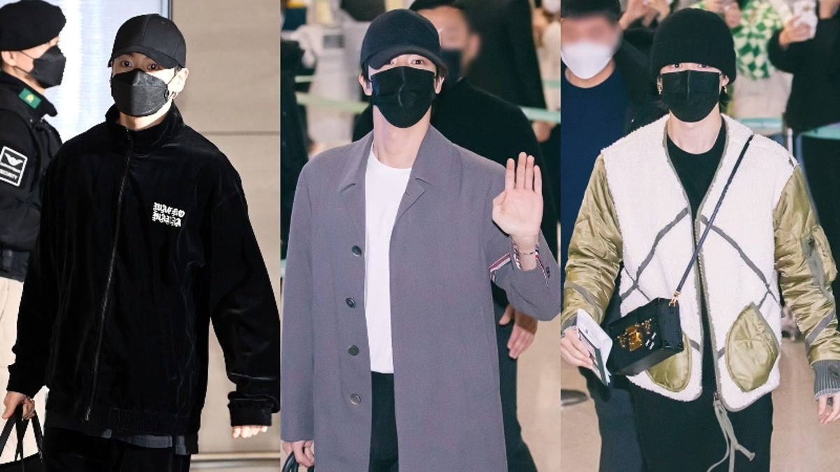 진 2021년 12월 6일 인천공항 입국 착장