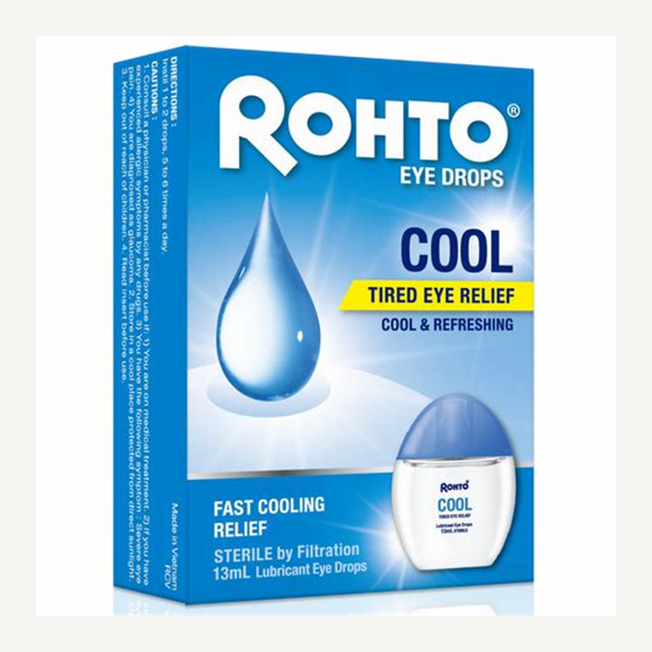 ROHTO 쿨링 안약 (세부 모델 미상)