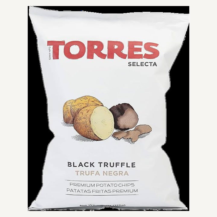 TORRES Selecta Black Truffle Potato Chips