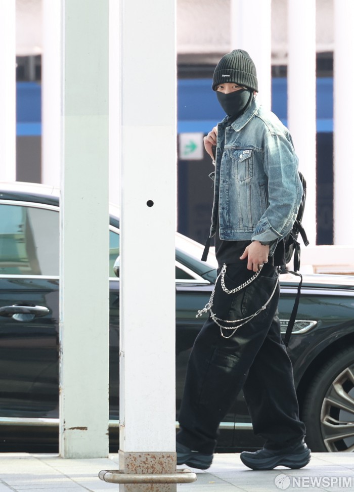 정국 2026년 6월 23일 인천공항 착장